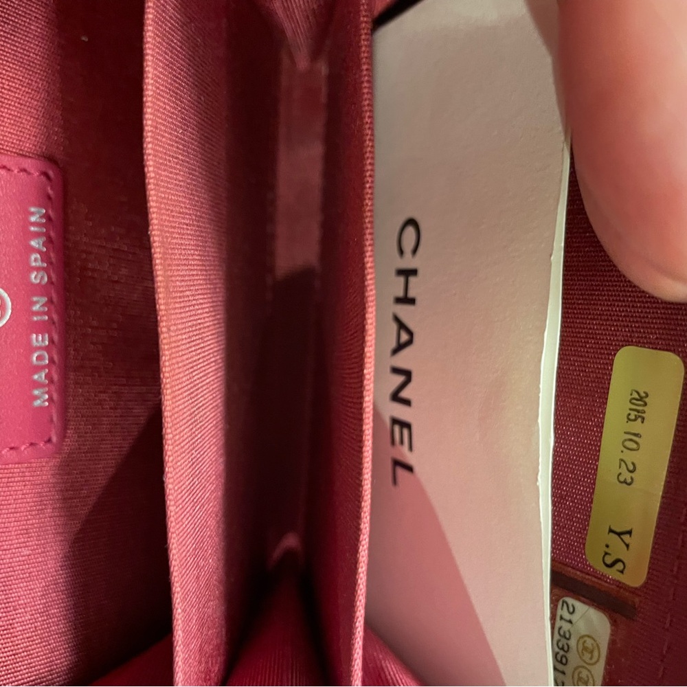 Chanel Pink zip around coin/ card holder - Picture 6 of 6